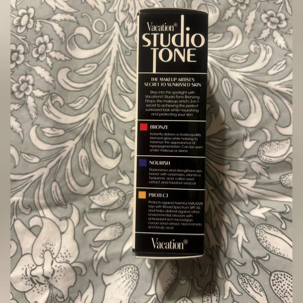 Vacation Studio Tone SPF 50 Bronzing Drops for Face